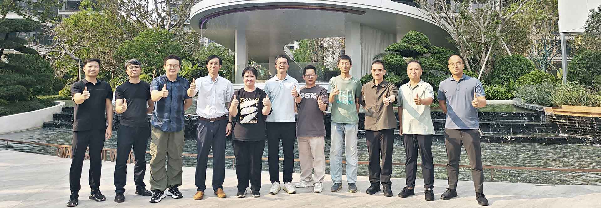 规划院考察团在乾水湾